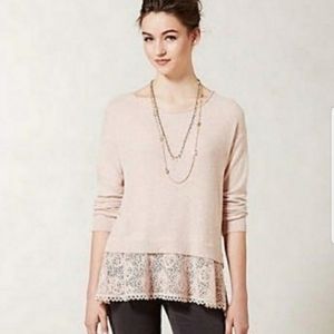 Knitted and Knotted Blush pink top